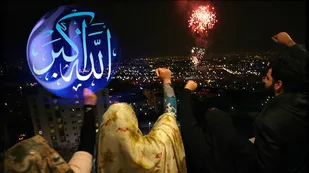 طنین گلبانگ &laquo;الله اکبر&raquo; در دارالمومنین همدان