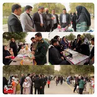 نمایشگاه صنایع دستی و مشاغل خرد خانگی در صالح شهرگتوند برگزار گردید