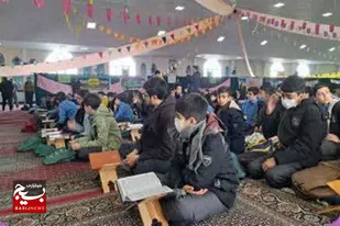 برگزاری محفل نورانی انس با قرآن کریم به مناسبت ایام الله دهه فجر در بهار