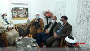 دیدار با خانواده شهید ولی الله عمادی در افتر