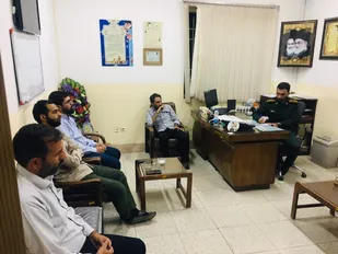 جلسه فرمانده پایگاه&zwnj;های مقاومت بسیج حوزه مقاومت بسیج روح الله برگزار شد