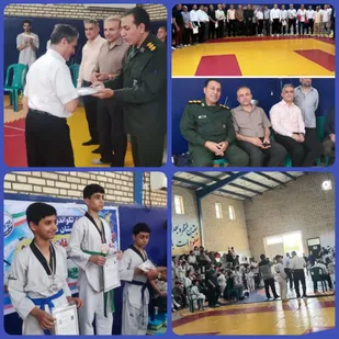 برگزاری مسابقات تکواندو به مناسبت هفته دفاع مقدس در دزفول