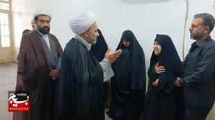 دیدار جانشین نمایندگی ولی فقیه در بسیج با خانواده شهید اسماعیلی در خوزستان