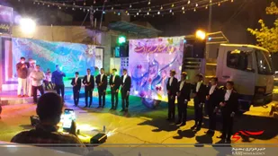 از برپایی کاروان شادی تا توزیع 25 بسته معیشتی در سرخه