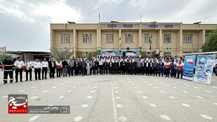 اجرای مانور پدافند غیرعامل در مدارس دشتستان
