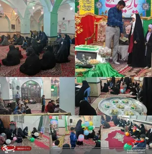 برگزاری جشن به مناسبت ولادت حضرت زینب کبری(س)درمسجد شهداء توسط حوزه خواهران نجمیه
