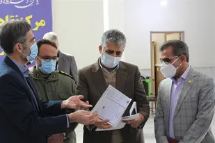 بازدید مشاور وزارت بهداشت از طرح شهید سلیمانی در شاهرود