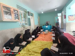 محفل جزء خوانی قرآن کریم