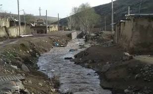 ساخت دیوار ساحلی رودخانه روستای استیلی در سراب کلید می خورد