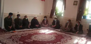 دیدار با خانواده شهید بیژن اکبری در فلارد