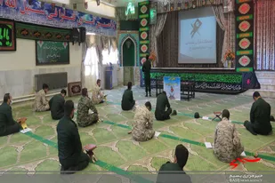 برگزاری مسابقات مقدماتی قرآن کریم تیپ انصارالحسین(ع) همدان