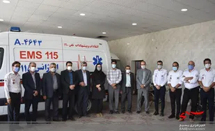 پرسنل اورژانس بهاباد تجلیل شدند
