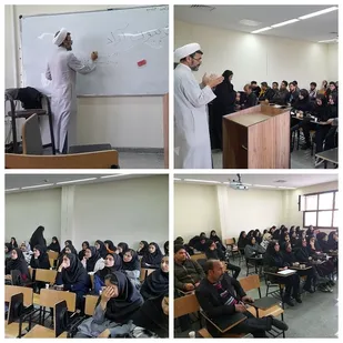 برگزاری نشست بصیرتی و روشنگری در مجتمع آموزش عالی بافت