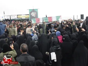 تشییع شهدای گمنام در شهرکرد