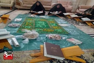 برپایی محافل و مجالس ختم های قرآن خانگی در زاهدان