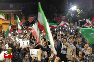 شعار &laquo;ایران با لبنان فرقی نداره&raquo; در یکصدمین شب تجمع مردمی اسدآباد طنین&zwnj;انداز شد