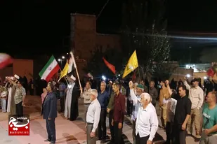 برگزاری ۱۷۳اُمین شب تجمعات مردمی در شهر دمق