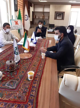 برگزاری جلسه مسئول سازمان بسیج مهندسین عمران و معماری استان کرمان با معاون فرهنگی شهرداری کرمان
