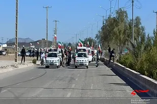 برگزاری راهپيمايي ۲۲بهمن۱۴۰۰ بصورت خودرویی و موتوری درشهرستان مهرستان