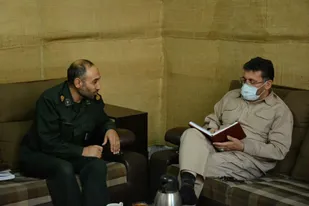 برگزاری جلسه سازماندهی گردان بیت المقدس حوزه بسیج ادارات الحدید شاهرود
