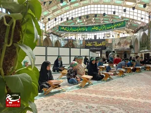 برگزاری مسابقات قرآن و عترت بسیج در ساوه