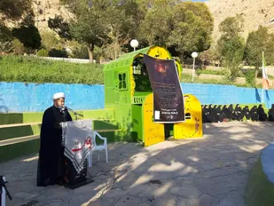 برگزاری مراسم خطبه خوانی حضرت زینب(س) توسط بسیج جامعه زنان سپاه ناحیه کرمانشاه