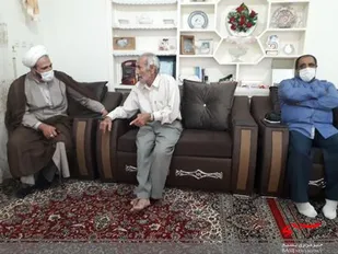 دیدار نمایندگی ولی فقیه در ناحیه مقاومت بسیج فلاورجان از خانواده های شهدای طلبه