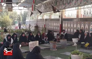 برگزاری محفل انس با شهداء در جوار گلزار مطهر شهداء&nbsp;