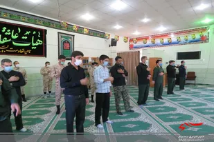 عزاداری سیدالشهدا در سپاه میامی برگزار شد