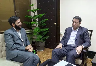 دیدار رییس بسیج اصناف کشور با وزیر صنعت،معدن و تجارت