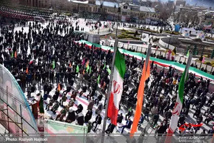 گرامیداشت ۲۲ بهمن در همدان