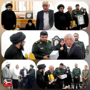 دیدار و تکریم خانواده معظم شهدا به مناسبت هفته بسیج&nbsp;رامشیر