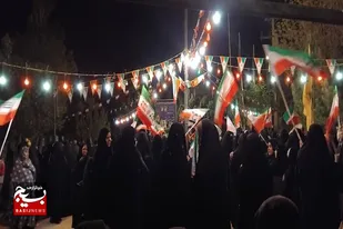 حضور پرشور مردم سردرود رزن در حمایت از رهبر انقلاب و پاسداشت ایستادگی ملت ایران