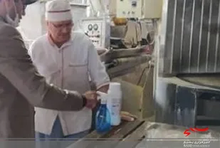 مواد ضدعفونی لازم برای نانوایی های میانه تهیه و توزیع شد
