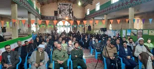 برگزاری اولین یادواره شهدای والفجر۸در محله ششجوان بویین میاندشت