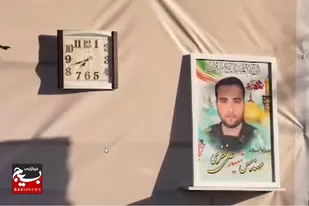سومین سالگرد شهادت شهید &laquo;علی نظری&raquo; در ملایر