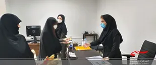 تجلیل از کارکنان محجبه ادارات چالوس