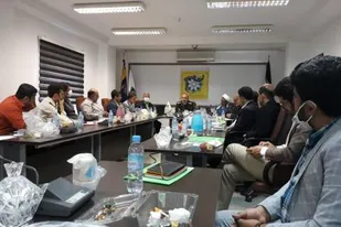 نشست اعضای سازمان بسیج مهندسین عمران و معماری با فرماندهی سپاه مازندران