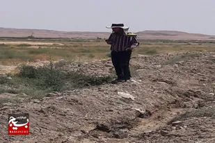 نقشه برداری جوی های آب کشاورزی در سرخه انجام شد