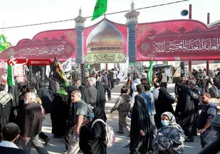 خدمت رسانی چهار موکب اربعین در میناب به زائرین