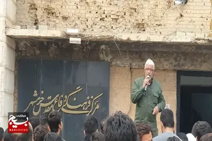 بازدید دانش آموزان پسر شهرستان دشتی از موزه دفاع مقدس خرمشهر