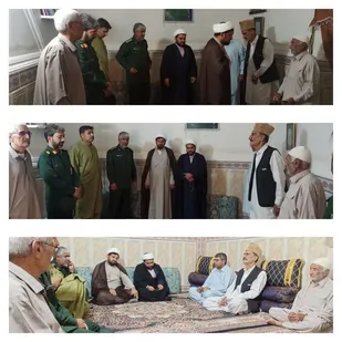 دیدار مسئولان دلگان با خانواده شهید نبی&zwnj;بخش بامری؛ روایت ماندگار صبر و ایثار یک خانواده