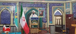 اقامه نماز عبادی سیاسی جمعه در شهرستان سیمرغ