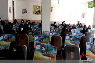 مراسم شهادت امام مهربانی&zwnj;ها در مدرسه علمیه الزهرا(س) فامنین