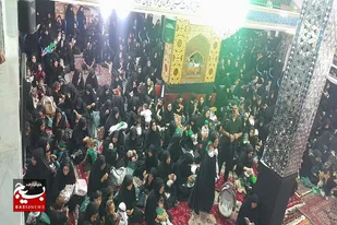 سوگواره شیرخوارگان حسینی در سرخه برگزار شد