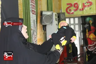 مراسم شیرخوارگان حسینی در رجایی شهر کرج