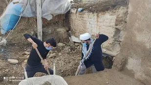آغاز مرحله اول ادوی جهادی پایگاه روستای اروان شهرستان آوج