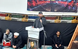 برگزاری آیین گرامیداشت نخستین سالگرد شهادت شهید حسین کائیدی در روستای سید راضی شوش دانیال (ع)