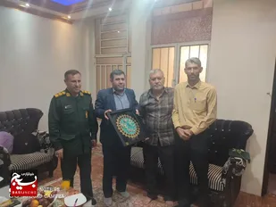 جانشین ناحیه مقاومت بسیج رامهرمز با آزادگان سرافراز شهرستان دیدار کرد