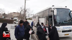 سفر ۱۰۰ زائر چنارانی به سرزمین‌های نور